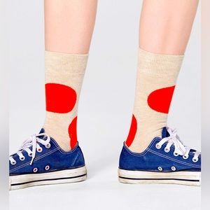 Happy Sock / Jumbo Dot Sock